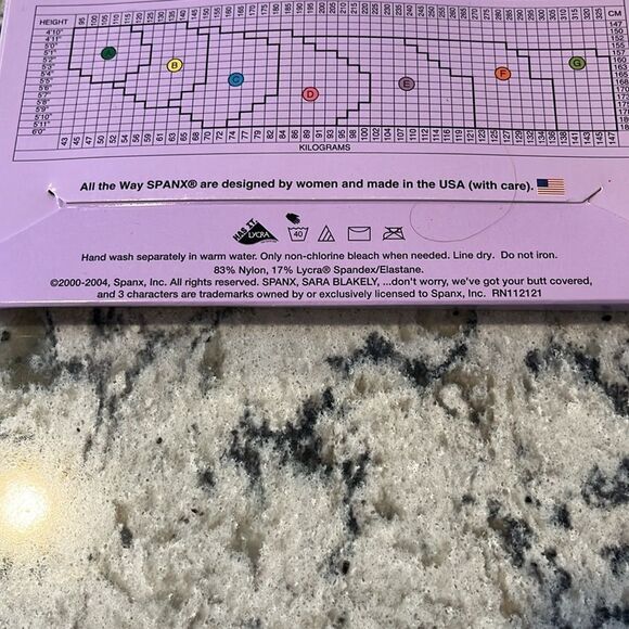 SPANX All the Way Tummy to Toes Full Length Hose Nude Medium Control Size G NIP - Picture 8 of 8